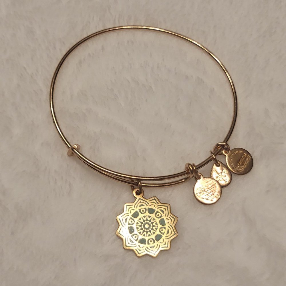 Alex and Ani heart chakra Adjustable Like New - Picture 3 of 3
